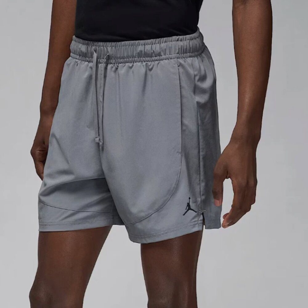 Jordan Dri-FIT Sport Men's Woven Workout Training Gym Basketball Shorts Grey 2XL